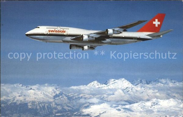 Swissair Boeing 747-357