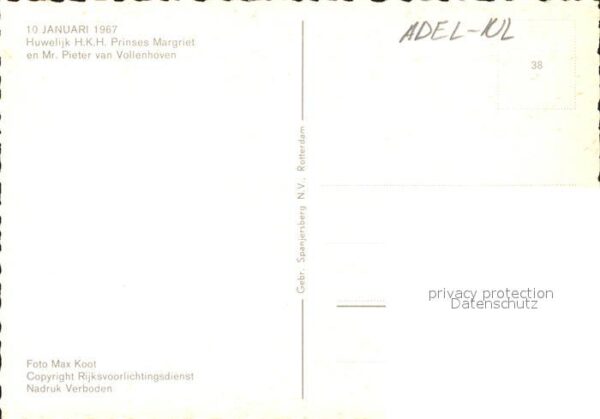 Adel Niederlande Hochzeit Prinzessin Margriet – Bild 2