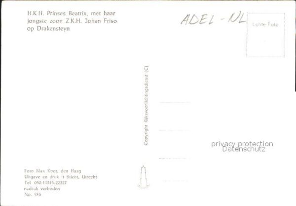 Adel Niederlande Prinzessin Beatrix Prinz Johan Friso – Bild 2