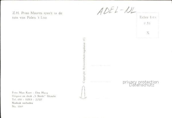 Adel Niederlande Prinz Maurits – Bild 2