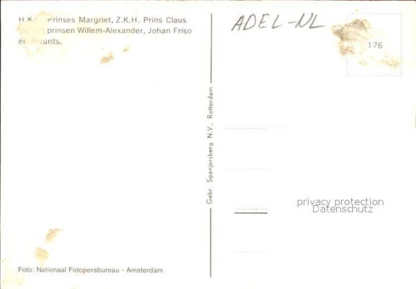 Adel Niederlande Prinzessin Margriet Prinz Claus Prinz W – Bild 2