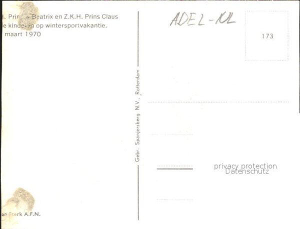 Adel Niederlande Prinzessin Beatrix Prinz Claus Kinder W – Bild 2