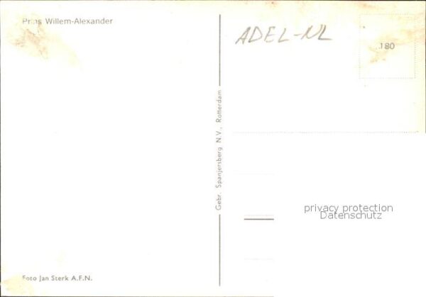 Adel Niederlande Prinz Willem-Alexander – Bild 2