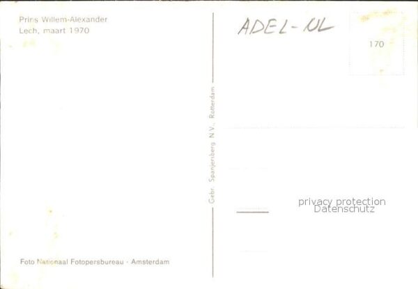 Adel Niederlande Prinz Willem-Alexander Lech Schlitten – Bild 2