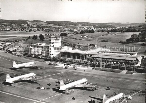 Flughafen Airport Aeroporto Zürich-Kloten Flugzeuge