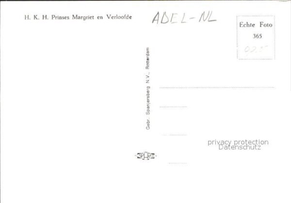 Adel Niederlande Prinzessin Margriet Pieter van Vollenho – Bild 2