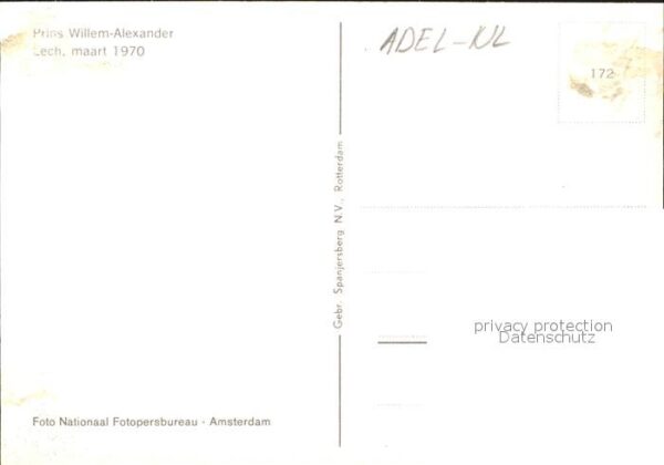 Adel Niederlande Prinz Willem-Alexander Lech Schlitten – Bild 2