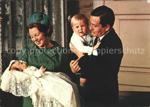 Adel Niederlande Prinzessin Beatrix Prinz Claus Taufe Pr