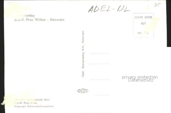 Adel Niederlande Prinz Willem-Alexander – Bild 2