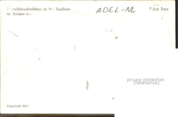 Adel Niederlande Hochzeit Prinzessin Beatrix Prinz Claus – Bild 2