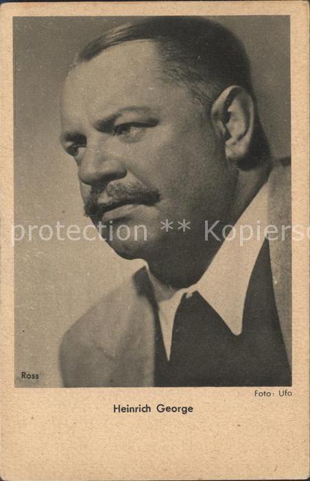 Schauspieler Heinrich George