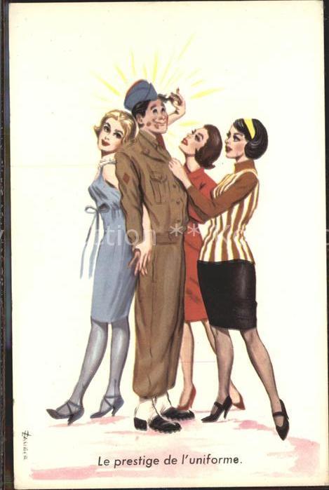 Mode Frauen Mann Uniform Prestige de l'Unifo