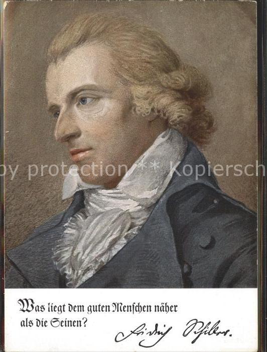Schiller Friedrich Bildnisfolge Deutsche Männer-Deutsche W