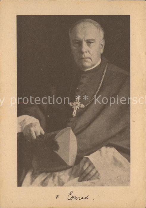 Bischof Religion Dr. Conrad Gröber