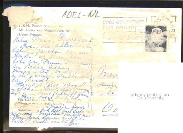 Adel Niederlande Prinzessin Margriet Pieter van Vollenho – Bild 2
