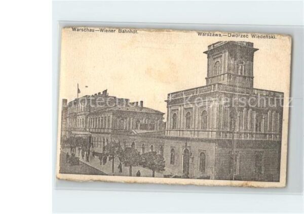 Warschau Masowien Wiener Bahnhof