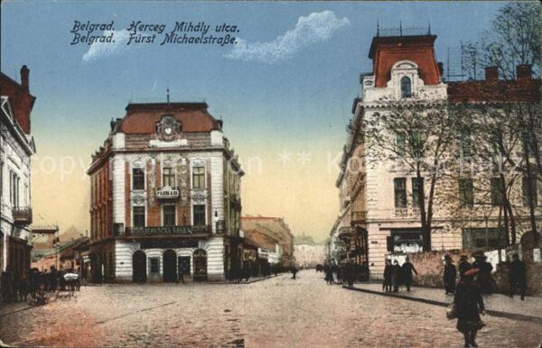 Belgrad Serbien Fürst Michaelstrasse