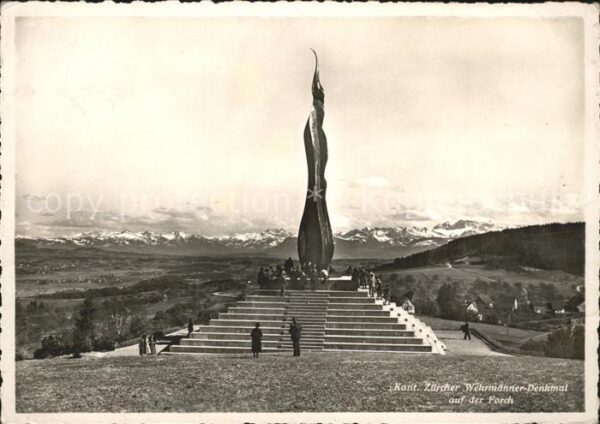 Forch Kant Zürcher Wehrmänner Denkmal