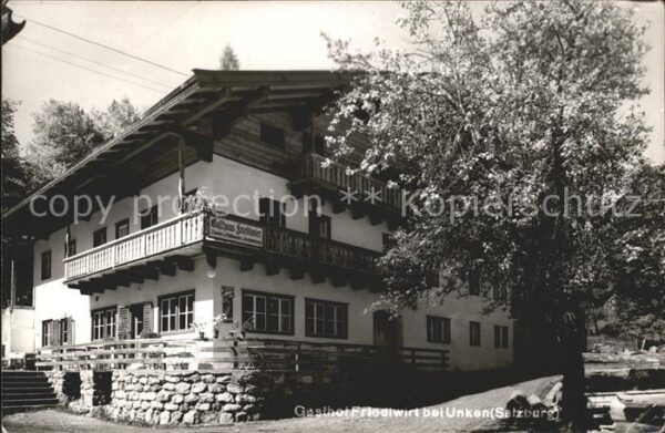 Unken Gasthof Friedlwirt Baumbl?te