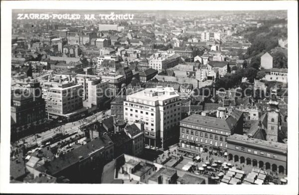 Zagreb Pogled na Trznicu