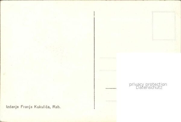 Otok Rab Künstlerkarte – Bild 2