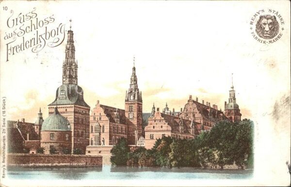 Frederiksborg Schloss Remys St?rke Fabrik Marke Werbu