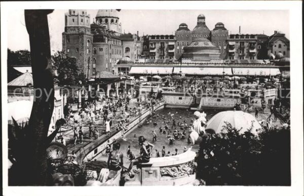 Budapest Gellert Wellenbad