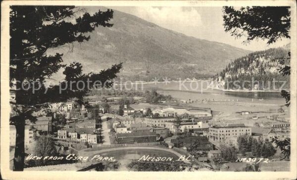 Nelson British Columbia View from Gyro Park