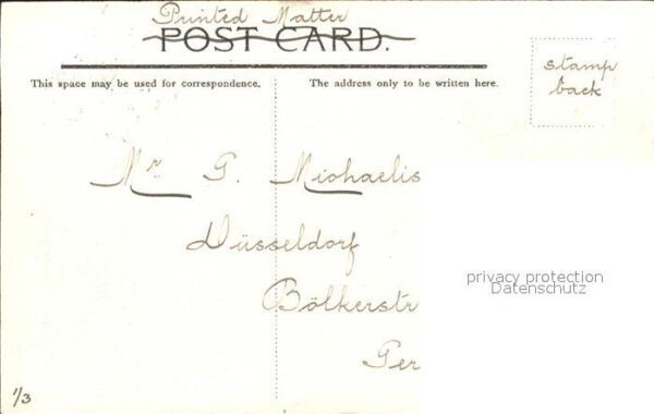 Sydney New South Wales Town Hall Stempel auf AK – Bild 2