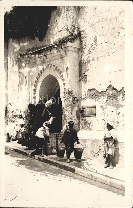 Tanger Tangier Tangiers am Brunnen