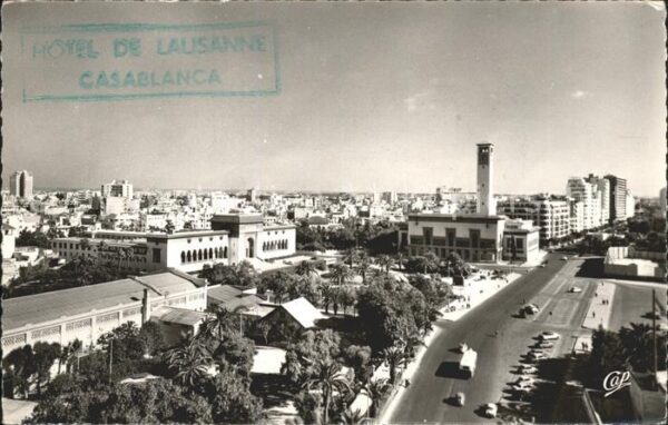 Casablanca Panorama Services Municipaux Palais de
