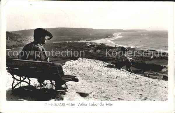 Nazare Portugal Um Velho lobo do Mar
