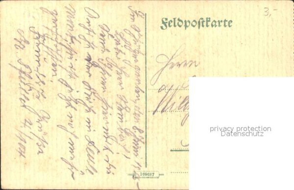 Kuenstlerkarte W. Haenel Kirche – Bild 2