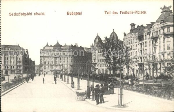Budapest Teil des Freiheits Platzes