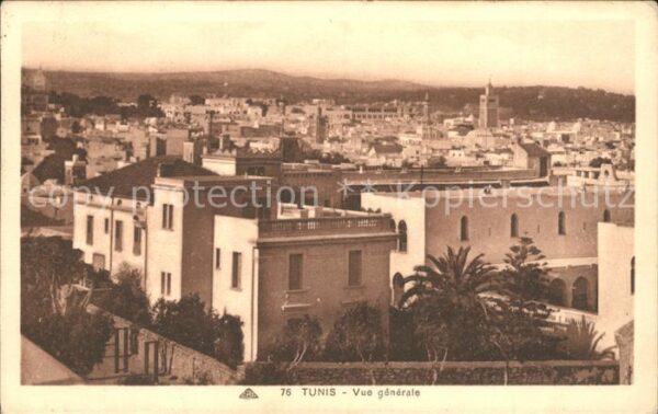 Tunis Vue generale