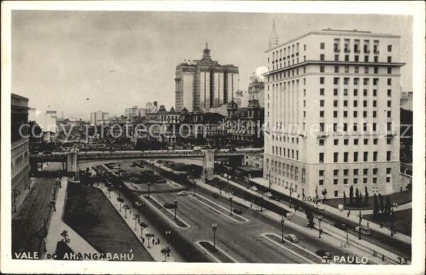 São Paulo Vale do Anhangabau