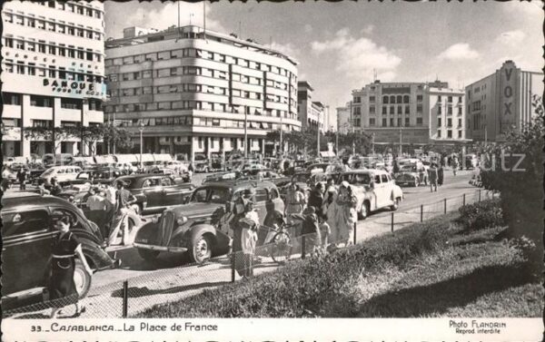 Casablanca Place de France Trafic