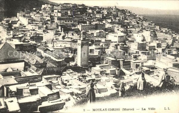 Moulay Idriss Vue generale de la ville