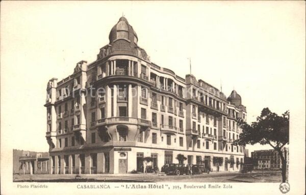 Casablanca Atlas Hotel Boulevard Emile Zola