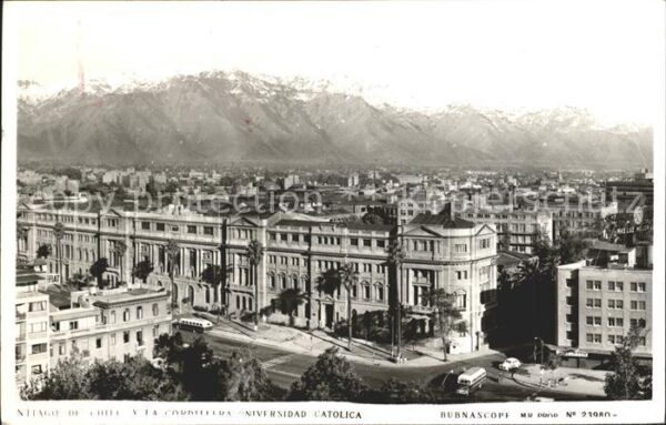 Santiago de Chile Via Cordillera Universidad Catolica Mon
