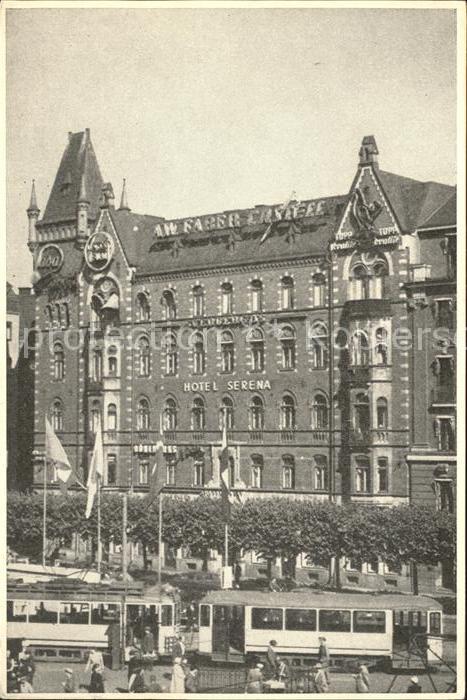 Stockholm Hotel Serena Strassenbahn