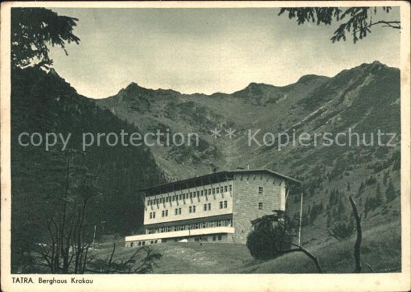 Tatra Vysoke Gebirge Berghaus Krakau