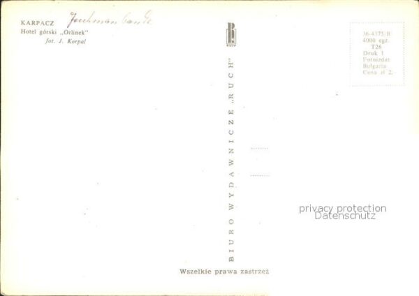 Karpacz Hotel Orlinek – Bild 2
