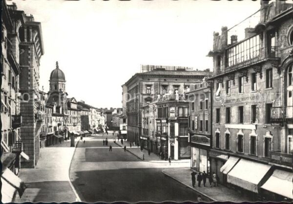 Fiume Rijeka Corso Vittorio Emanuele III