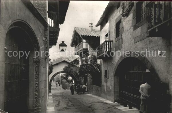 Barcelona Cataluna Puebo Espanol Prinz Viana Gasse