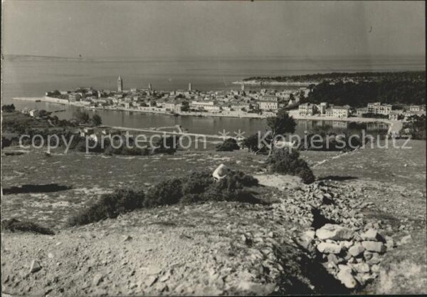 Rab Kroatien Siroka panorama