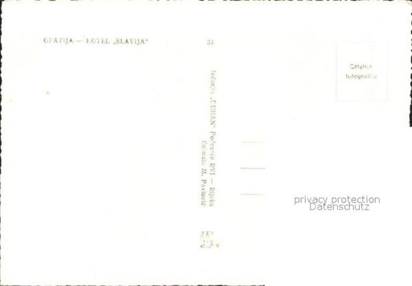 Opatija Abbazia Hotel Slavija Palmen – Bild 2