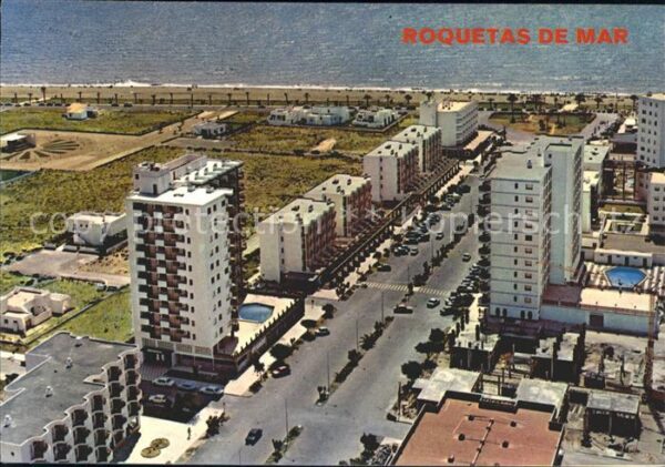 Roquetas de Mar Urbanizacion vista aerea