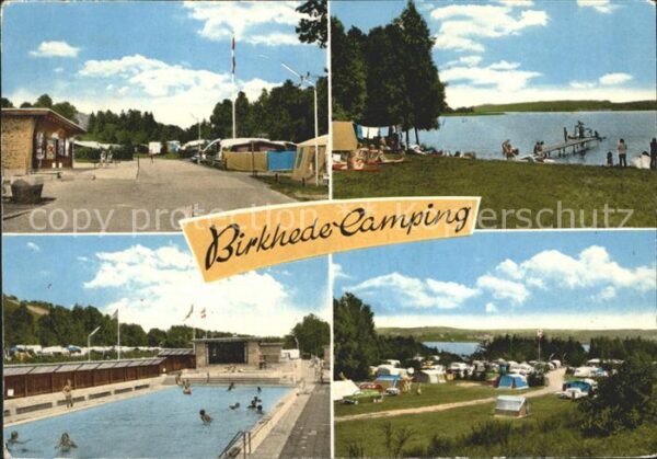 Ry Hoejskole Birkhede Camping Schwimmbad See
