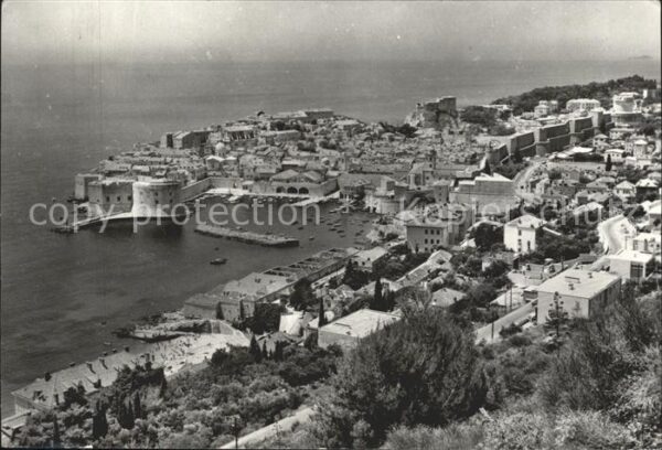Dubrovnik Ragusa Panorama Hafen Festung